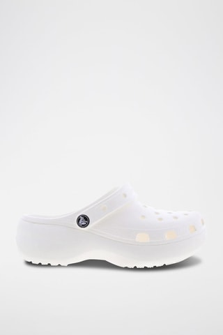 Sabot Classic Plateform Clog - Bianco