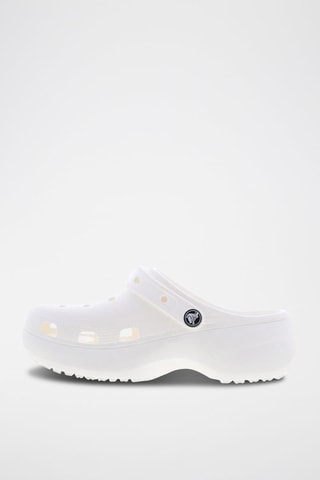 Sabot Classic Plateform Clog - Bianco