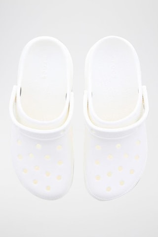 Sabot Classic Plateform Clog - Bianco