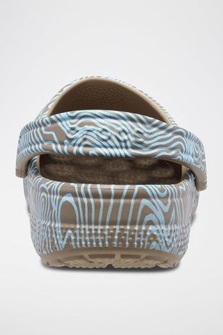 Sabot Classic - Blu e marrone