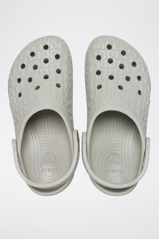 Sabot Classic Crocskin Clog - Verde oliva