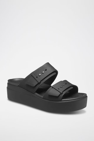 Ciabatte platform Brooklyn - Nero