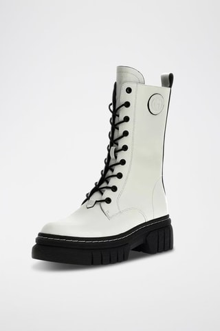 Stivaletti in pelle Anita - Bianco