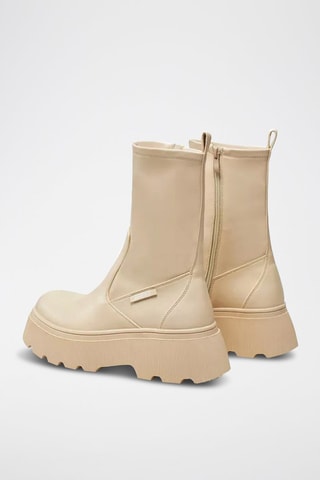 Stivaletti platform Nerea - Beige