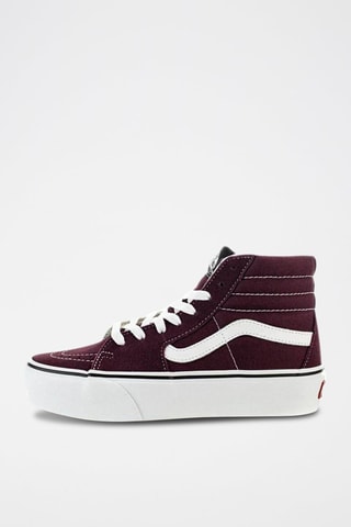 Sneakers alte platform SK8-Hi - Bordeaux