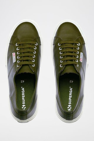 Sneakers in pelle 2750-NAPLNGCOTU - Verde scuro