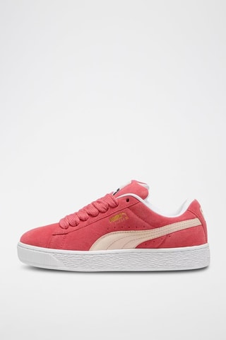Sneakers in pelle scamosciata XL - Rosa
