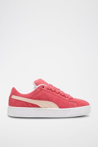 Sneakers in pelle scamosciata XL - Rosa