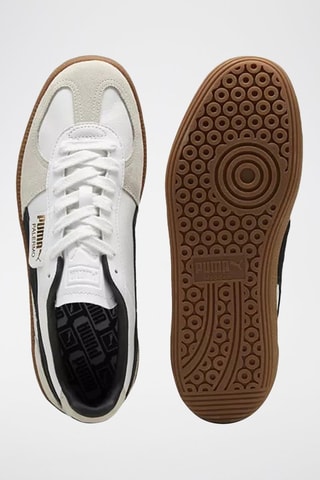 Sneakers in pelle scamosciata Palermo - Bianco