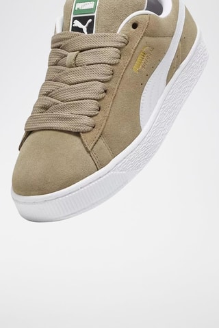 Sneakers in pelle scamosciata XL - Beige