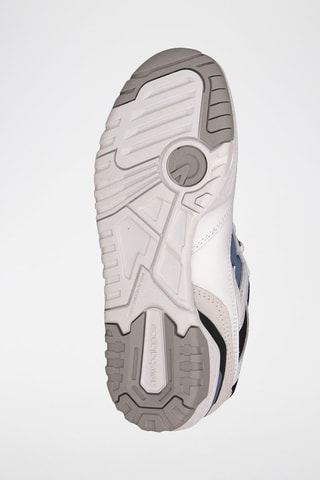 Sneakers in pelle 550 - Bianco e blu