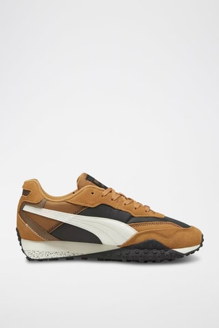Sneakers in pelle scamosciata Rider - Marrone