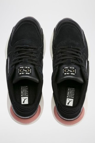 Sneakers in pelle scamosciata RS-98 Metallic - Nero