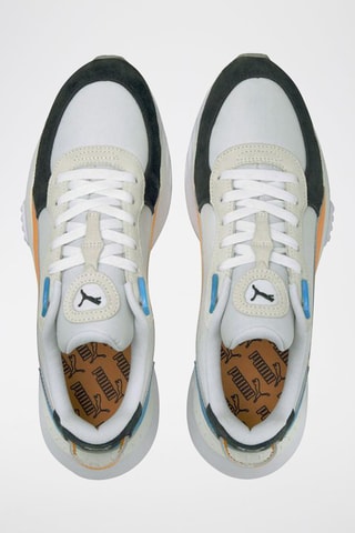 Sneakers Wild Rider Rollin - Bianco e arancione