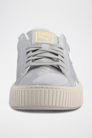 Sneakers platform in pelle Plat - Bianco