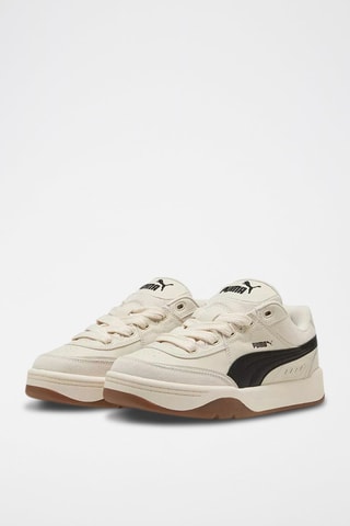 Sneakers in pelle Palermo Vintage - Beige