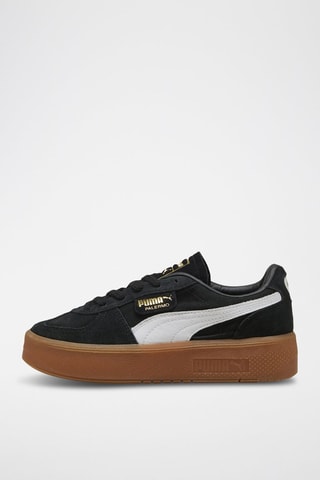 Sneakers in pelle scamosciata Palermo Vintage - Nero