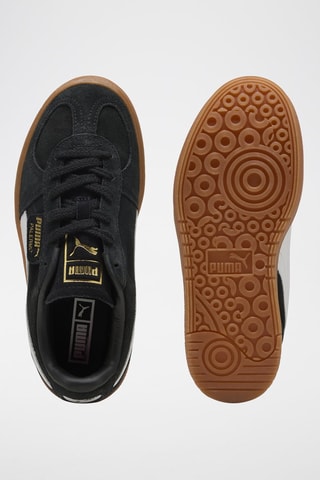 Sneakers in pelle scamosciata Palermo Vintage - Nero