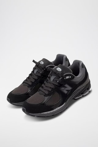 Sneakers in pelle scamosciata U2002 - Nero