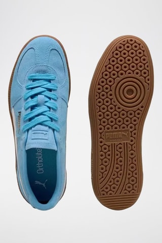 Sneakers in pelle scamosciata Palermo - Azzurro