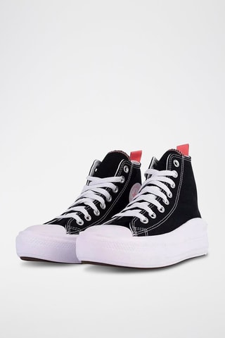 Sneakers alte platform All Star Move JR - Nero