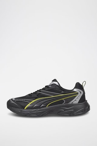 Sneakers Morphic Reflective - Nero e giallo