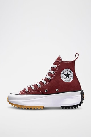 Sneakers platform alte Run Star Hike HI - Rosso
