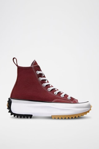 Sneakers platform alte Run Star Hike HI - Rosso
