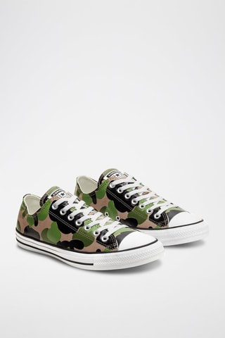 Sneakers Ctas OX - Kaki e beige