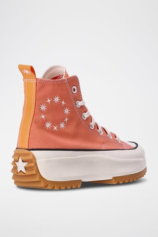 Sneakers platform Run Star Hike HI - Arancione e bianco