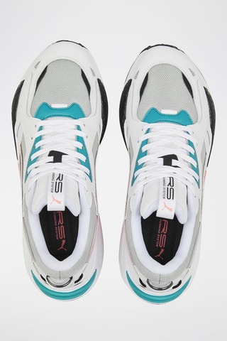 Sneakers RS-Z Tech in pelle - Bianco e rosa