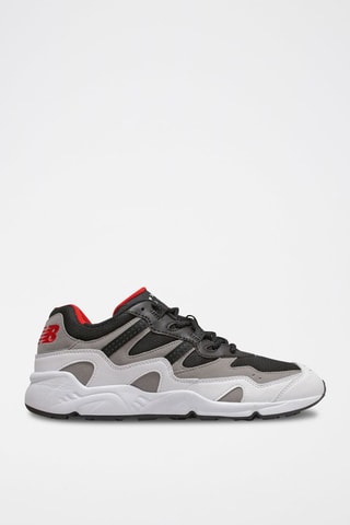Sneakers in pelle scamosciata ML850 YSB - Grigio e nero