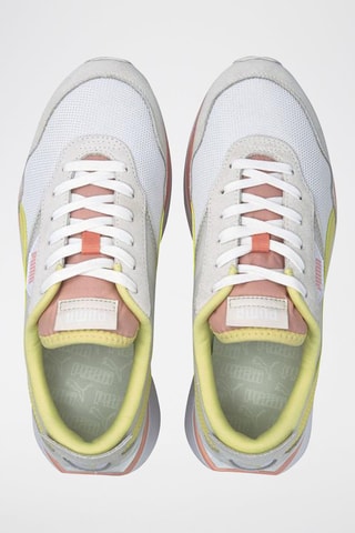 Sneakers Cruise Rider Silk - Bianco e giallo