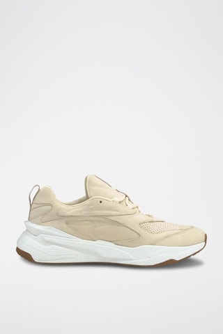 Sneakers in pelle RS Fast  -  Beige
