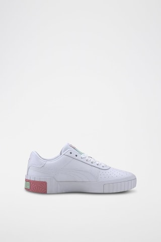 Sneakers platform in pelle JR Cali - Bianco