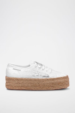 Sneakers platform 2790 Newlace Rope W - Bianco
