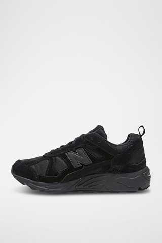 Sneakers in pelle 878 - Nero