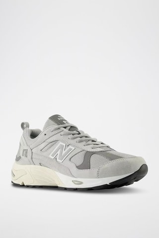 Sneakers in pelle 878 - Grigio