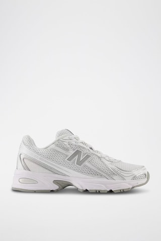 Sneakers 740 - Bianco e argentato