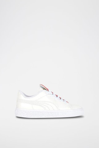 Sneakers in pelle INF B Crush Patent - Bianco