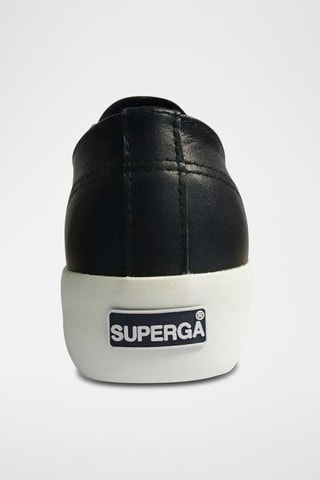 Sneakers in pelle 2730-NAPLNGCOTU - Nero