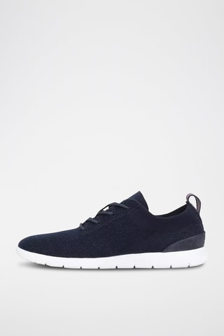 Sneakers in pelle scamosciata Feli Hyperweave - Navy