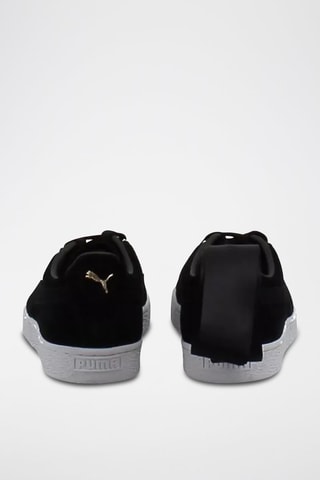 Sneakers in pelle scamosciata Suede Jewel Metallic - Nero