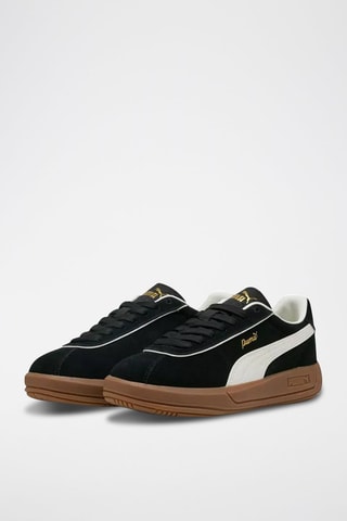 Sneakers in pelle scamosciata Club Klassika S - Nero