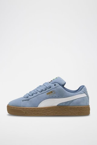 Sneakers in pelle scamosciata Suede XL Junior - Celeste