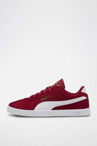 Sneakers in pelle scamosciata Club II JR - Bordeaux