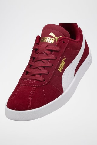 Sneakers in pelle scamosciata Club II JR - Bordeaux