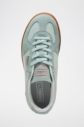 Sneakers in pelle scamosciata Palermo - Celeste