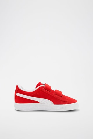 Sneakers Classics V in pelle scamosciata - Rosso e bianco