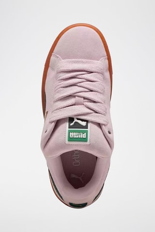 Sneakers in pelle scamosciata XL Junior - Rosa